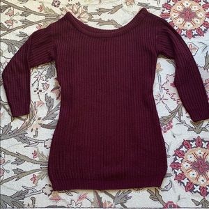 Missguided sweater mini dress